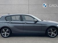Used BMW 118 Sport Line 136 HP (100 kW) 2016 Grey Hatchback