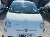 Used Fiat 500 Pop 69 HP (50 kW) 2012 White Hatchback