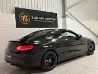 Second-hand Mercedes C220 AMG line 2018 Negru Coupe