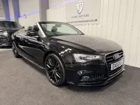Used Audi A5 Cabriolet S-Line 2016 Black Cabriolet
