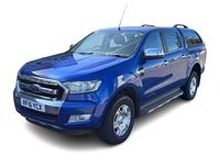 Used Ford Ranger Limited 200 HP (147 kW) 2016 Blue Pickup