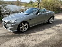 Begagnad Mercedes SLK250 AMG 2012 Silver Cab