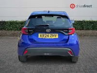 Used Toyota Yaris 2024 Blue Hatchback
