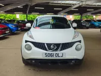 Used Nissan Juke Acenta 110 HP (80 kW) 2011 White SUV