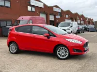 Used Ford Fiesta Titanium 2014 Red Hatchback