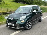 Gebraucht Fiat 500L Trekking 2014 Grün Van / Kleinbus