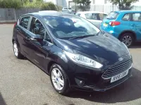 Used Ford Fiesta Zetec 2016 Black Hatchback