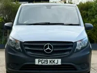 Begagnad Mercedes Vito 2019 Vit Van