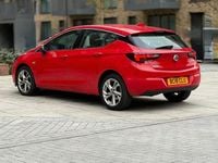 Used Vauxhall Astra SRi 150 HP (110 kW) 2018 Red Hatchback