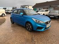 Used MG MG3 Excite 106 HP (77 kW) 2022 Blue Hatchback