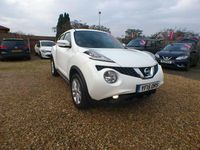 Used Nissan Juke Acenta Premium 2015 White SUV