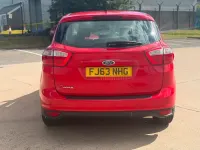 Used Ford C-MAX Zetec 2013 Red MPV