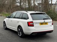 Used Skoda Octavia vRS 2017 White Estate