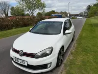Used VW Golf VI GTI 270 HP (198 kW) 2010 White Hatchback