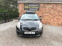 Used Toyota Yaris 85 HP (62 kW) 2007 Black Hatchback