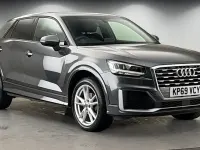 Used Audi Q2 S-Line 116 HP (85 kW) 2019 Daytona grey SUV