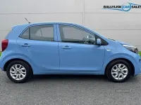 Used Kia Picanto 66 HP (48 kW) 2018 Blue Hatchback