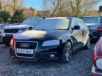 Used Audi A3 Sportback S-Line 140 HP (102 kW) 2010 Black Hatchback