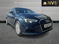 Used Audi A3 Premium 150 HP (110 kW) 2017 Blue Hatchback