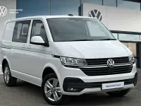 Used VW T7 Highline 150 HP (110 kW) 2024 White Van