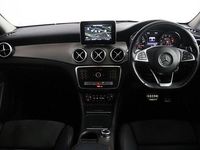 Used Mercedes CLA180 Shooting Brake AMG line 122 HP (89 kW) 2018 Black Estate
