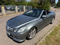 Used Mercedes E220 167 HP (122 kW) 2011 Silver Cabriolet