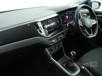 Used VW Polo Life 95 HP (69 kW) 2022 Blue Hatchback