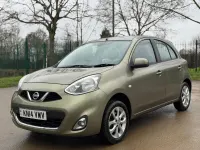 Usado Nissan Micra Acenta 2014 Verde Citadino