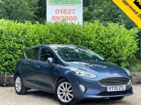 Used Ford Fiesta Titanium 125 HP (91 kW) 2020 Blue Hatchback