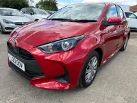 Used Toyota Yaris 2023 Red Hatchback
