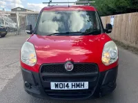 Käytetty Fiat Doblò 90 HP (66 kW) 2014 Punainen Tila-auto