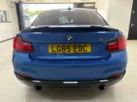 Used BMW M235 Comfort Edition 326 HP (239 kW) 2015 Blue Coupe