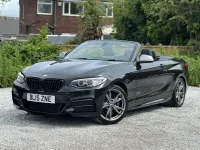 Used BMW M235 Comfort Edition 2015 Black Cabriolet