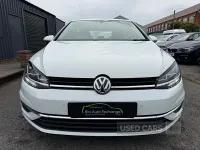 Used VW Golf VII SE 125 HP (91 kW) 2017 White Hatchback