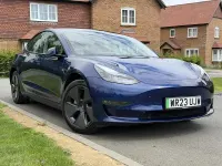 Used Tesla Model 3 Long Range RWD 77 kW (106 HP) 2023 Blue Sedan