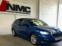 Used Skoda Scala SE L 115 HP (84 kW) 2019 Blue Hatchback