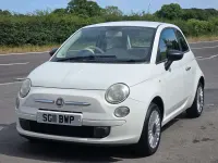 Used Fiat 500 Pop 69 HP (50 kW) 2011 White Hatchback