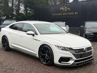 Used VW Arteon R-line 190 HP (139 kW) 2018 White Hatchback