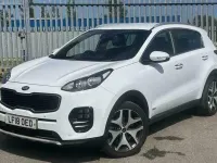 Used Kia Sportage GT-Line 174 HP (127 kW) 2018 White SUV