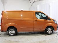 Used Ford Transit Custom Limited 130 HP (95 kW) 2021 Orange Van