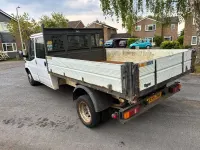 Used Ford Transit 100 HP (73 kW) 2006 White Cabriolet
