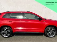 Used Skoda Karoq SportLine 150 HP (110 kW) 2024 Red SUV