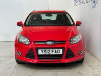 Used Ford Focus Zetec 2012 Red Estate