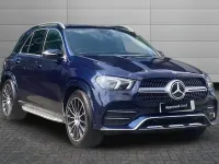 Used Mercedes GLE400 AMG line 325 HP (239 kW) 2022 Blue SUV
