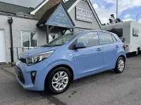 Used Kia Picanto 66 HP (48 kW) 2017 Blue Hatchback