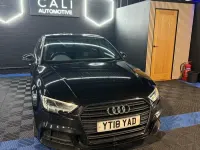 Used Audi A3 Black Edition 150 HP (110 kW) 2018 Black Sedan