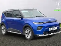 Used Kia Soul EV First Edition 150 kW (204 HP) 2020 Blue SUV