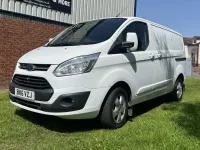 Used Ford Transit Custom Limited 125 HP (91 kW) 2016 White Van