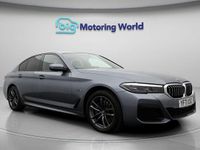 Used BMW 530e M Sport 292 HP (214 kW) 2021 Blue Sedan