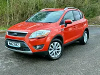 Used Ford Kuga Titanium 160 HP (117 kW) 2012 Red SUV